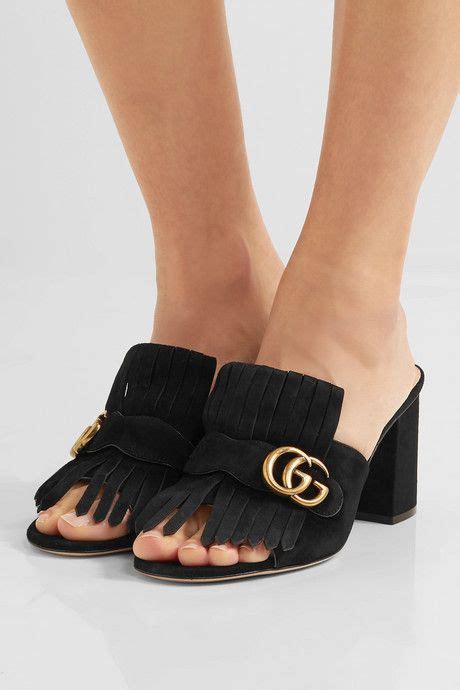 gucci mule sale|gucci suede mules.